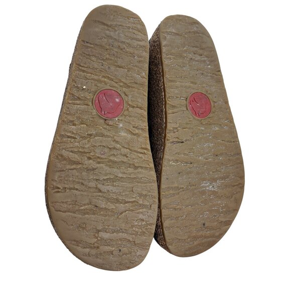 Haflinger Boiled Wool Grizzly Gray Clogs Slippers Size 38 US 7 Felt Cork Comfort - Picture 9 of 13